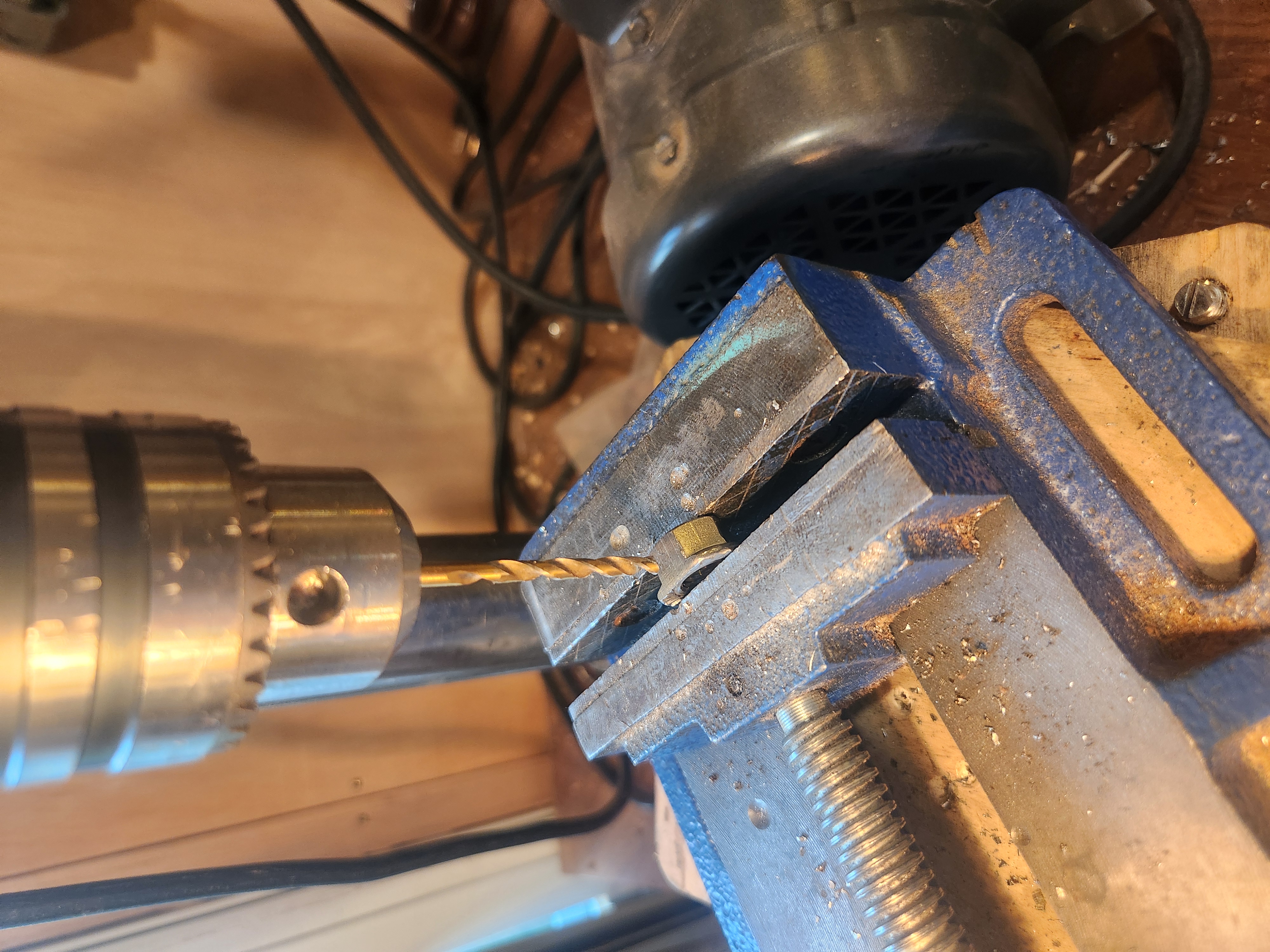 Cutting bearing seats and drilling main hole